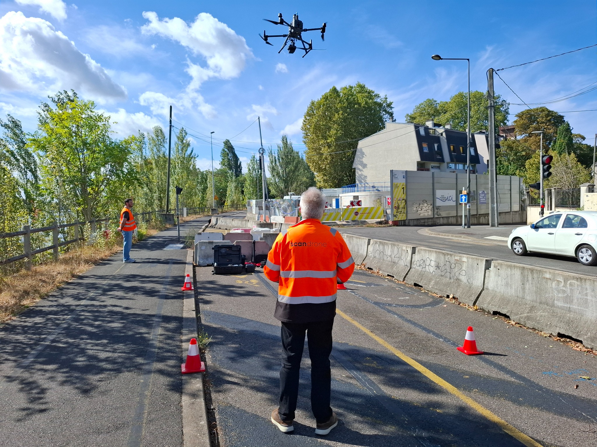 Mission de cartographie par drone LiDAR